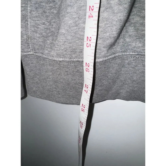 Nike JDI Fleece Crewneck Sweatshirt Heather Grey Mens LARGE Just Do It pullover - Picture 5 of 7